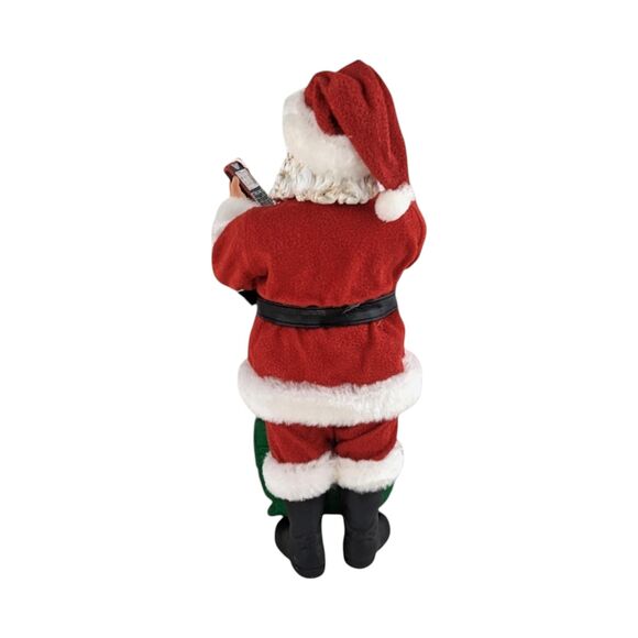 Vintage Possible Dreams Clothtique Santa Figurine: 10 Inch Christmas Decor - Picture 4 of 8